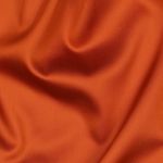 Satin de coton - orange citrouille uni