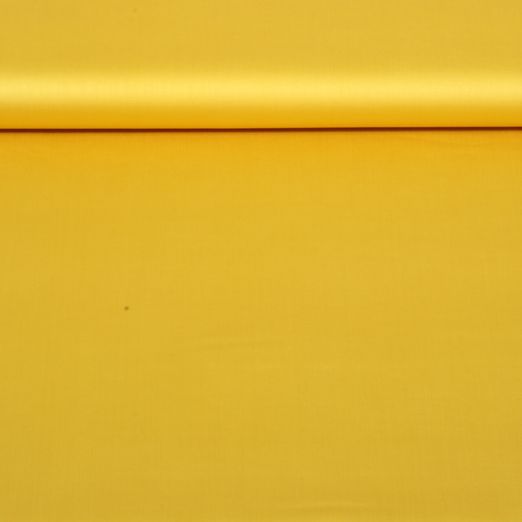 Satin de coton Mimi - Jaune tournesol uni Satin de coton Mimi - Jaune tournesol uni