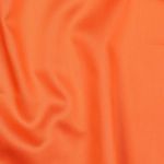 Satin de coton - Orange uni