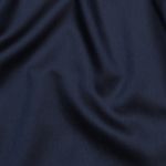 Satin de coton - Uni Bleu marine