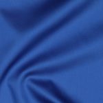 Satin de coton - Bleu cobalt foncé uni