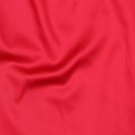 Satin de coton - Rouge cerise uni