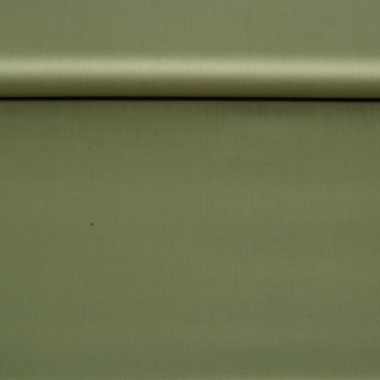 Baumwolle Satin Mimi - Uni Moosgrün-0 Baumwolle Satin Mimi - Uni Moosgrün-0
