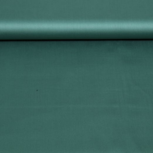 Baumwolle Satin Mimi - Uni Dunkelgrün Baumwolle Satin Mimi - Uni Dunkelgrün