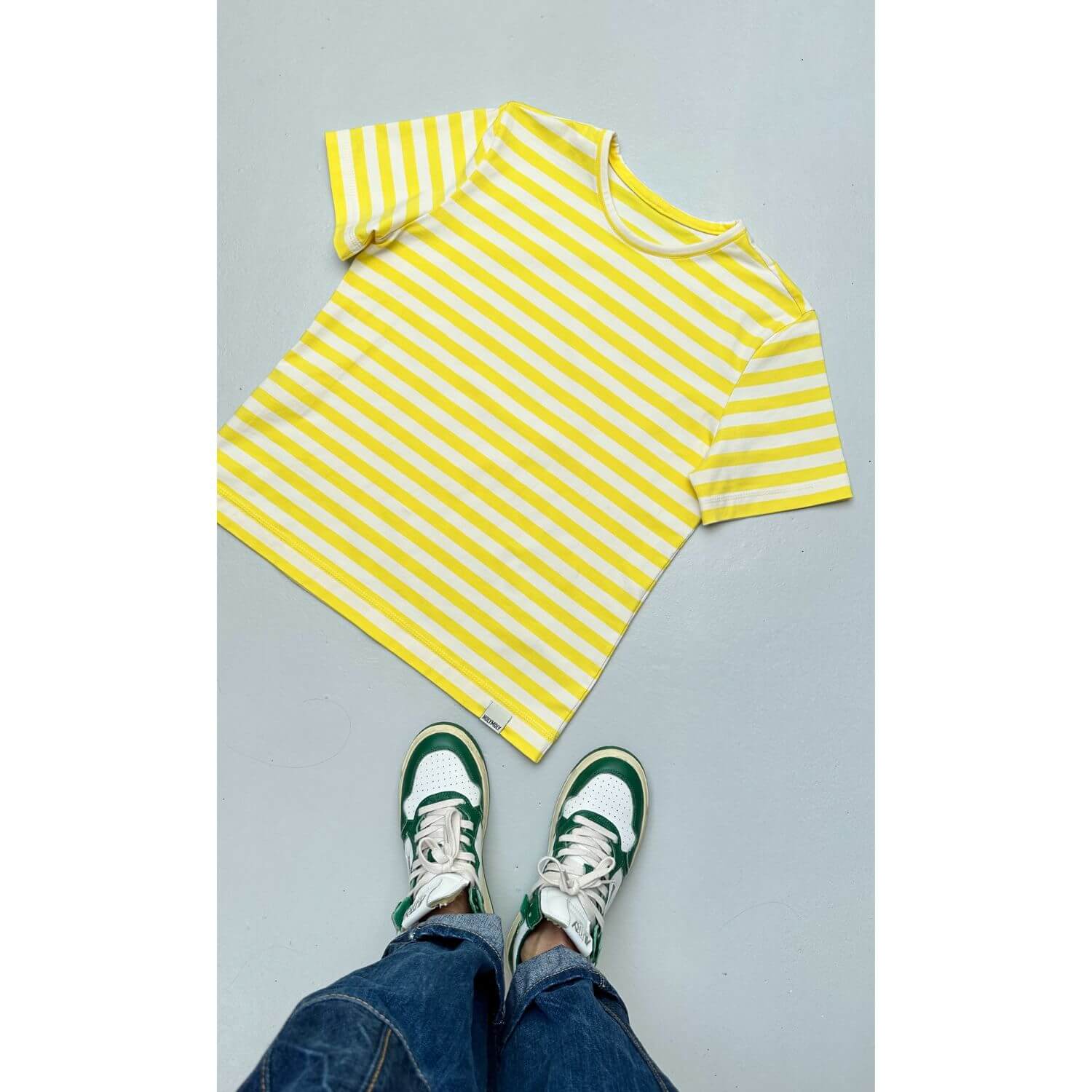 Jersey bio - Hamburger Liebe Uno Summer Stripes Ecru Jaune-3 Jersey bio - Hamburger Liebe Uno Summer Stripes Ecru Jaune-3