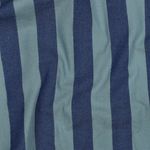 Baumwoll-Webware - Streifen Blau Grün