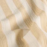 Puuvillamusseli - blokkiraitoja Ecru Beige Puuvillamusseli - blokkiraitoja Ecru Beige
