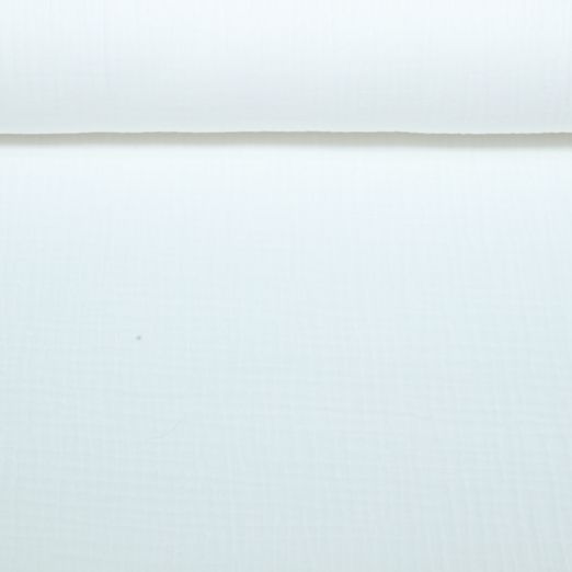 Gaze de coton bio - Triple épaisseur - Uni Ecru Gaze de coton bio - Triple épaisseur - Uni Ecru
