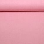 Gaze de coton bio - Triple épaisseur - Uni Rose