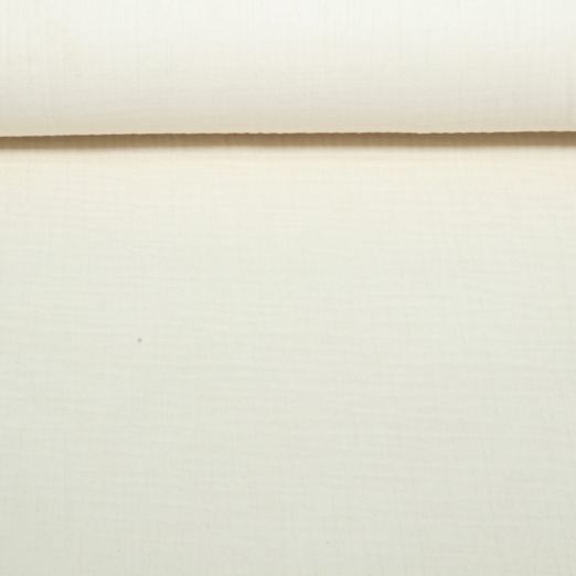 Gaze de coton bio - Triple épaisseur - Uni Naturel