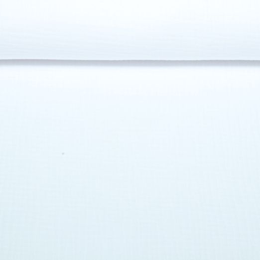 Gaze de coton bio - Triple épaisseur - Uni Blanc Gaze de coton bio - Triple épaisseur - Uni Blanc