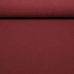 Gaze de coton bio - Triple épaisseur - Uni Rouge
