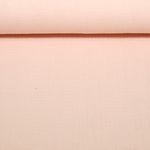 Gaze de coton bio - Triple épaisseur - Uni Rose poudré