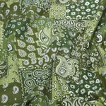 Puuvilla kudottu kangas - Paisley Patchwork Vihreä Puuvilla kudottu kangas - Paisley Patchwork Vihreä