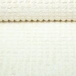 Tissu d'ameublement Suzi à relief - Uni Vanille Tissu d'ameublement Suzi à relief - Uni Vanille