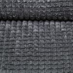 Tissu d'ameublement Suzi à relief - Uni Gris souris Tissu d'ameublement Suzi à relief - Uni Gris souris