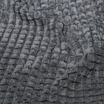 Tessuto da tappezzeria nappato - grigio topo tinta unita