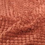 Tessuto da tappezzeria nappato - tinta unita rosso mattone