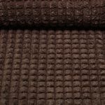 Tissu d'ameublement Suzi à relief - Uni Marron chocolat Tissu d'ameublement Suzi à relief - Uni Marron chocolat