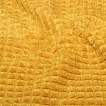 Tessuto da tappezzeria nappato - tinta unita giallo ocra