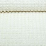 Tissu d'ameublement Suzi à relief - Uni Ecru Tissu d'ameublement Suzi à relief - Uni Ecru