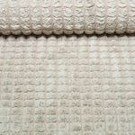 Tissu d'ameublement Suzi à relief - Uni Beige Tissu d'ameublement Suzi à relief - Uni Beige