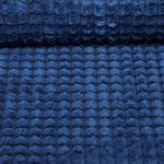 Tissu d'ameublement Suzi à relief - Uni Bleu roi Tissu d'ameublement Suzi à relief - Uni Bleu roi