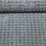 Tissu d'ameublement Suzi à relief - Uni Gris béton Tissu d'ameublement Suzi à relief - Uni Gris béton