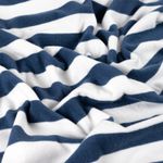 Eponge stretch - rayures blanches Bleu Eponge stretch - rayures blanches Bleu