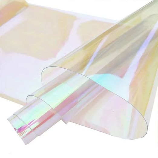 Jelly Vinyl Holo - 30 x 135cm - transparent