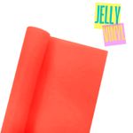 Jelly Vinyl - 30 x 135 cm - Orange fluo intense