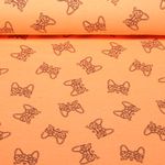 Sommersweat - French Terry Gamecontroller Orange Neon
