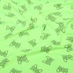 Zomer sweat - Franse badstof spelregelaar groen neon Zomer sweat - Franse badstof spelregelaar groen neon