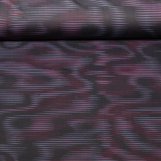 Maillot fonctionnel - Bi-élastique Sport Vagues Noir Rouge Maillot fonctionnel - Bi-élastique Sport Vagues Noir Rouge