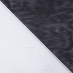 Funktionsjersey - Bi-Elastisch Sport Wellen Schwarz Grau
