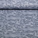 Funktionsjersey - Bi-Elastisch Sport Camouflage Blau
