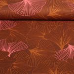 Toile canevas - Ginkgo Marron Toile canevas - Ginkgo Marron