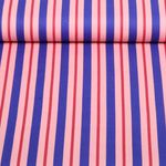 Toile canevas - Rayures roses et bleues Toile canevas - Rayures roses et bleues
