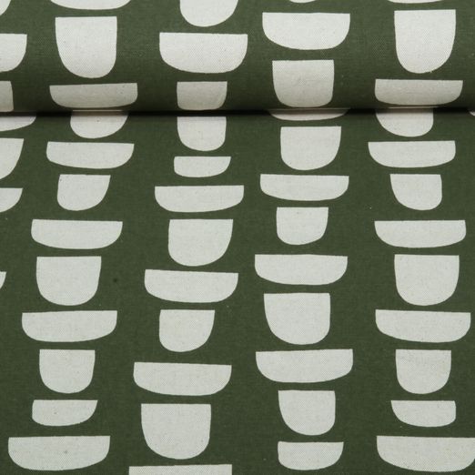 Toile canevas - Motifs effet toile Vert Beige Toile canevas - Motifs effet toile Vert Beige