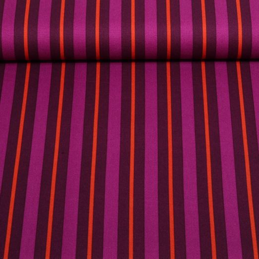 Toile canevas - Rayures violettes à myrtilles Toile canevas - Rayures violettes à myrtilles