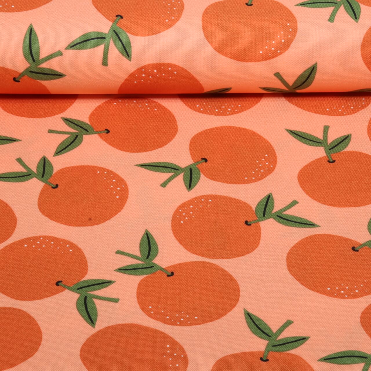 Toile canevas - Orange et pêche-0 Toile canevas - Orange et pêche-0