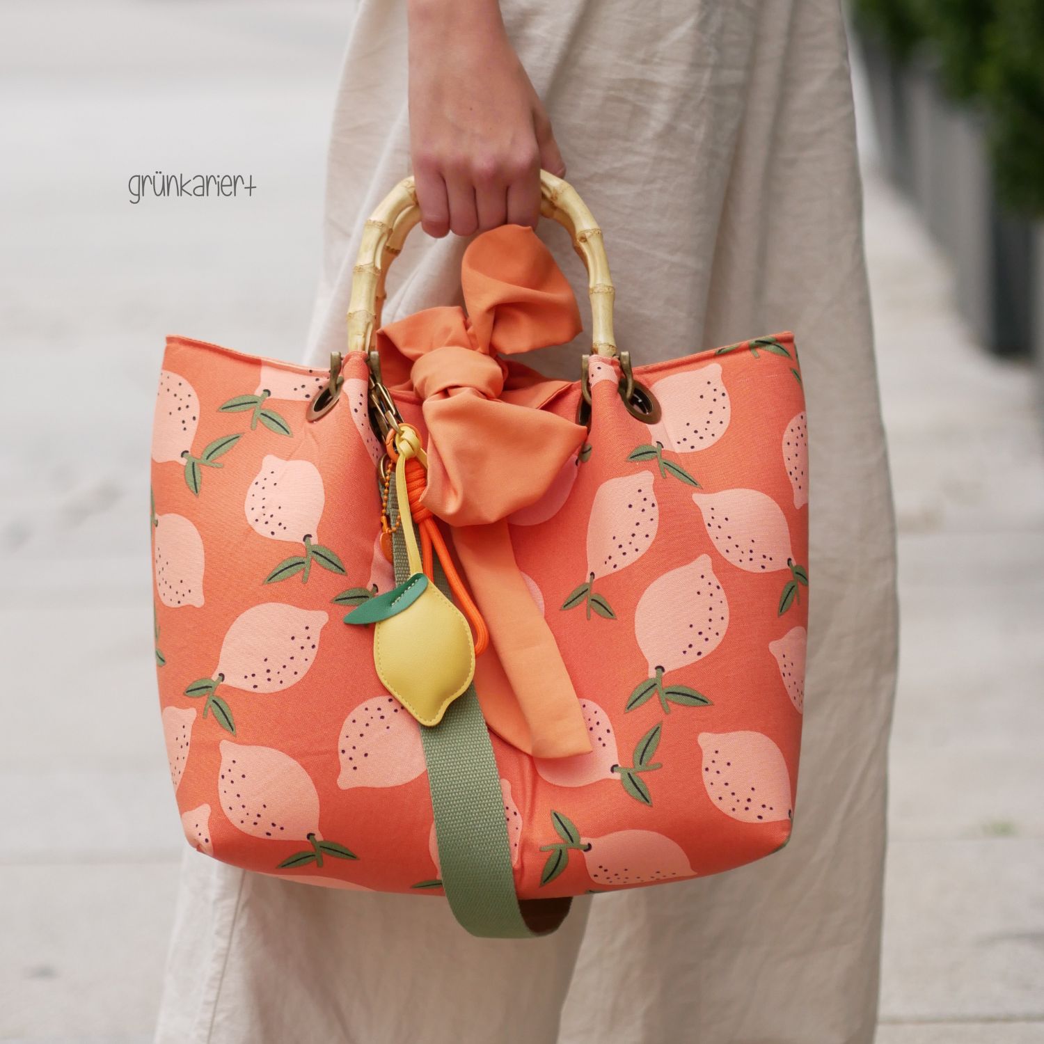 Toile canevas - Orange citron-1 Toile canevas - Orange citron-1