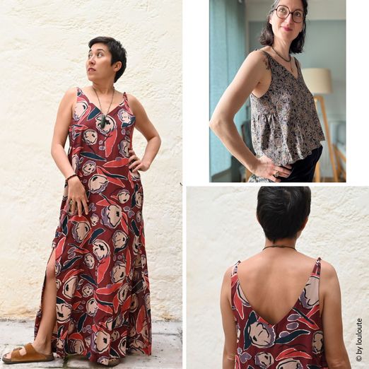 Trägertop und Kleid - MIMI - Schnittmuster eBook