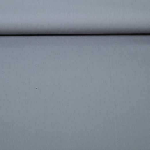Tissu en coton bio Ilvi - Gris uni