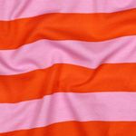 Softsweat – randigt, orange och rosa, uppruggat Softsweat – randigt, orange och rosa, uppruggat