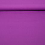 Bio Baumwollstoff Ilvi - Uni Violett