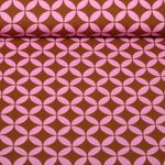 Coton enduit - Abstrait marron Coton enduit - Abstrait marron