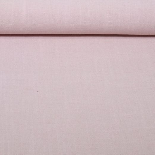 Lin viscose Vicky - Lavé, uni, vieux rose Lin viscose Vicky - Lavé, uni, vieux rose