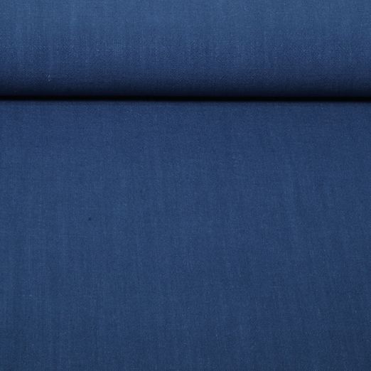 Lin viscose Vicky - Lavé, uni Bleu marine foncé Lin viscose Vicky - Lavé, uni Bleu marine foncé
