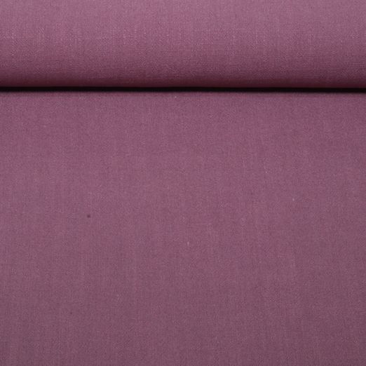 Lin viscose Vicky - Unie Mauve délavée Lin viscose Vicky - Unie Mauve délavée
